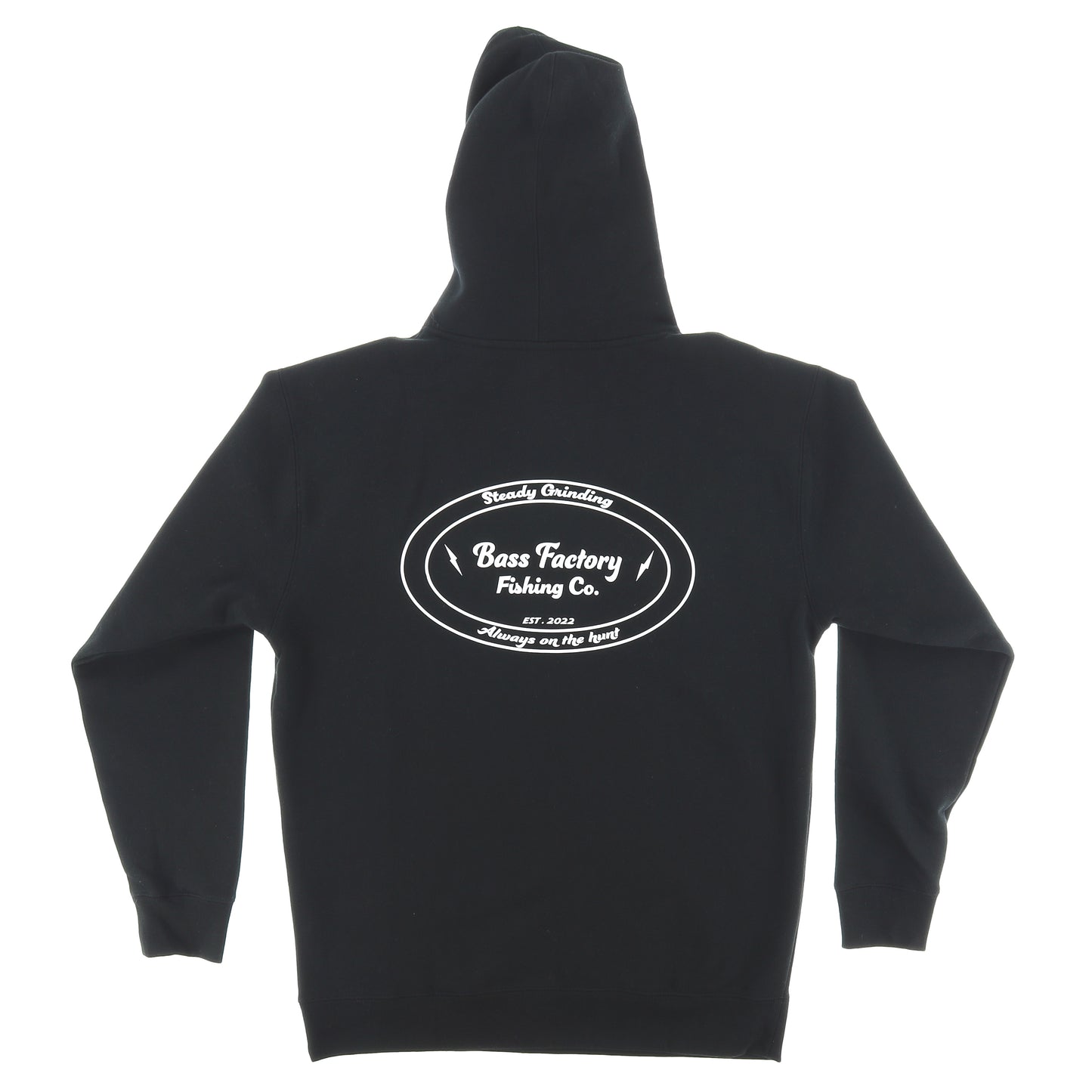 Steady Grinding Black Hoodie