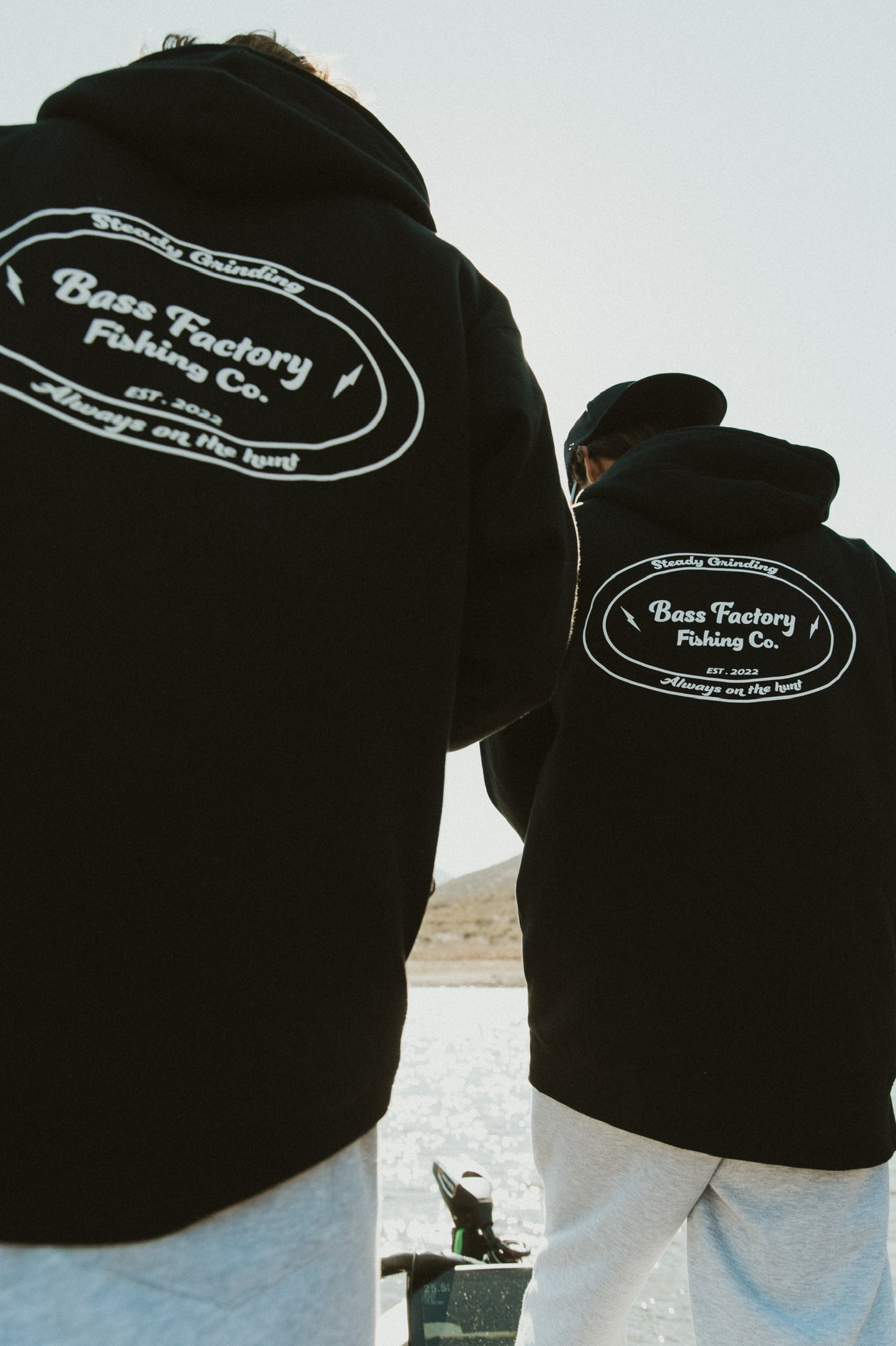 Steady Grinding Black Hoodie