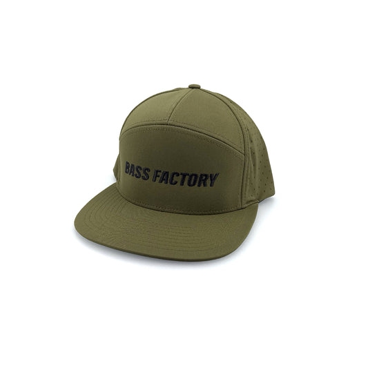 Bass Factory Green Snapback Hat